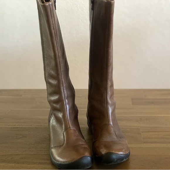 Keen 1007663 Womens brown boots riding boot  size 7 - Picture 2 of 13